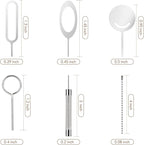 13 Pcs Sim Card Removal Tool Sim Card Tool Sim Ejector Tool iPhone Sim Card - Image 2