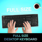 Adesso WKB-4400UB Wireless Desktop Touchpad Keyboard - Image 3