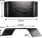 SAMDI Wooden Computer Monitor Stand, Desktop Accessories, Laptop Stand - Image 4