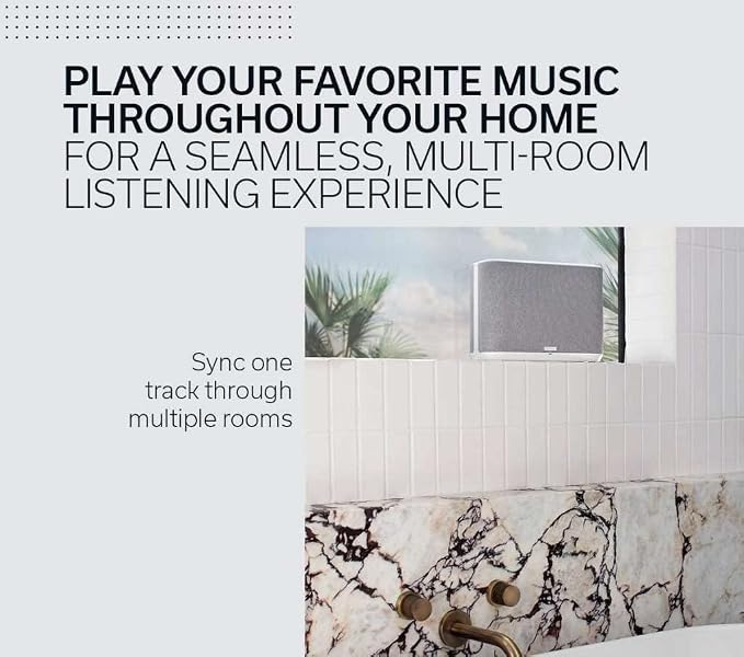 Denon Home 250 Wireless Smart Speaker – Mid-Size, Stereo Sound, Wi-Fi & - Image 6