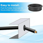 PATIKIL 54.6mm / 2-1/8 Inch Drill Hole, 1-15/16 Inch ID Rubber Grommets - Image 4