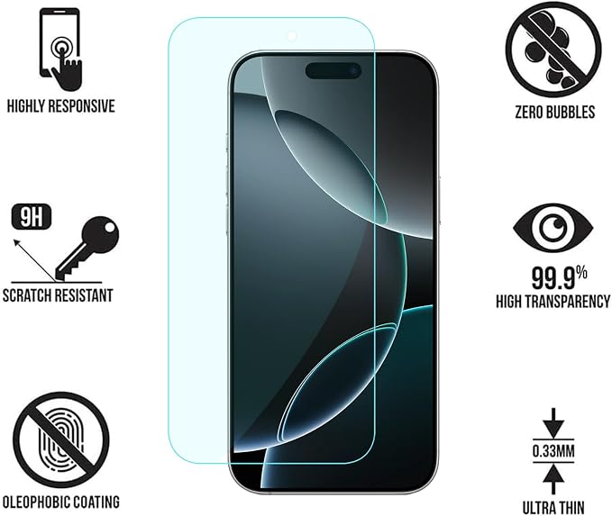 4 Pack Anti Blue Light Screen Protector - Image 5