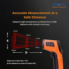 Elitech 2Pack Laser Temperature Gun, Non-Contact Digital Infrared Thermometer - Image 4