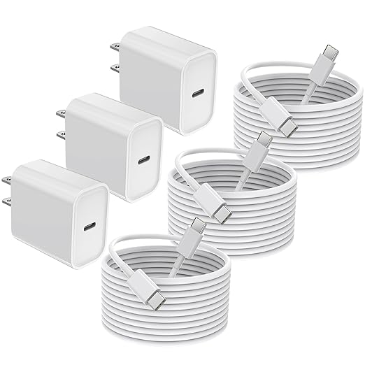 iPhone 16/15 Charger Fast Charging 20W USB Type C Charger Block 3Pack C by Articona