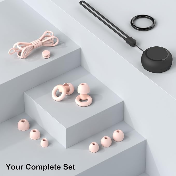 Soft Silicone Earplugs for Sleeping & Noise Reduction - Image 6