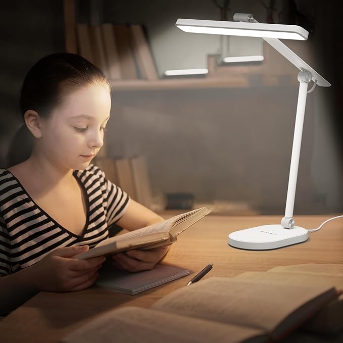 Honeywell Desk Lamp for Home Office, H4 Sunturalux™ Eye-Caring LED Desk Light - Image 7