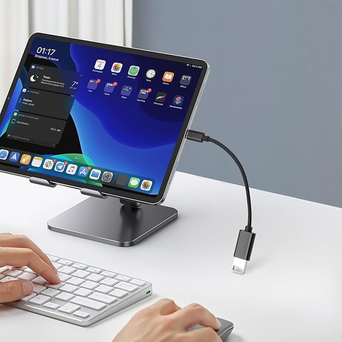 BORLTER CLAMP USB C to USB 2.0 Adapter, Type-C OTG Cable USB Type C Male to USB - Image 5