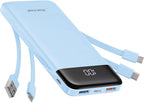 Charmast Portable Charger with Built in Cables, Power Bank with Cords Wires by Charmast