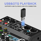 mw-4 black 4Channel Audio Mixer - Image 7