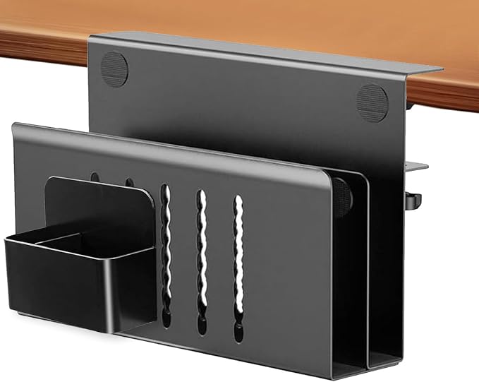 2 Tier Desk side storage, Desk Laptop Holder by osseph