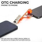 Rolling Square inCharge XS - 240W 4in1 Keyring Cable | Fast Charging & Data - Image 6