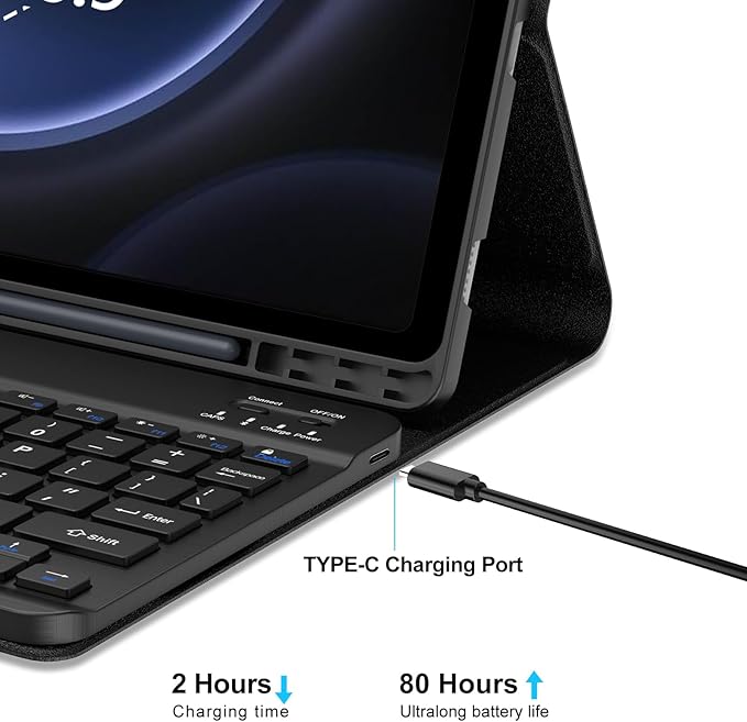Galaxy Tab S9 FE+/ S9+ /S10+ 12.4 Inch Case - Image 3