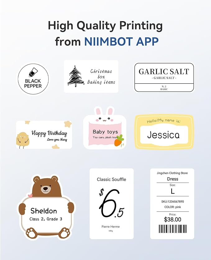 NIIMBOT B1 Label Maker Machine - Image 3