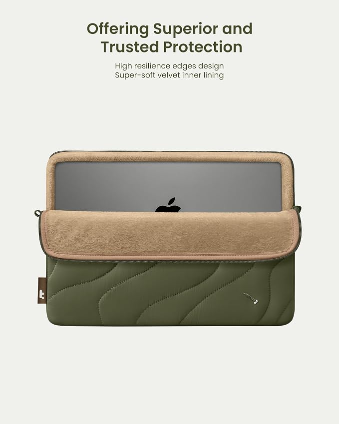 tomtoc 360 Protective Puffy Laptop Sleeve - Image 6