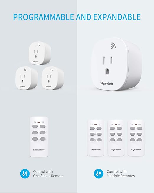 Remote Control Outlet Wireless Light Switch - Image 5