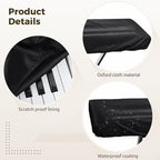 Piano Keyboard Dust Cover, 88 Key Electronic Piano Dust Cover, Waterproof Shield - Image 3