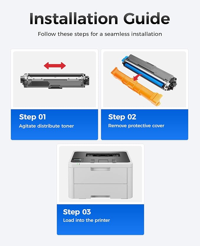 TN229XL Toner Cartridge Set 4-Pack Replacement - Image 4