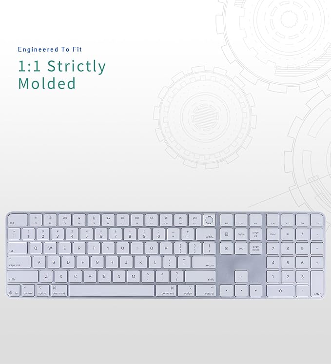 Keyboard Cover for 2024 M4 iMac Magic Keyboard - Image 5