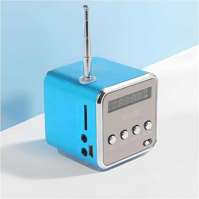 Mini Bluetooth Speaker, Etigood Wireless Music Player Portable FM Radio by Etigood