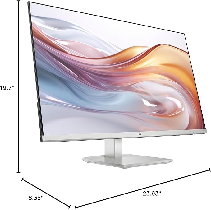 HP Series 5 527sh Monitor 27" 100Hz IPS FHD 99% sRGB Display, Adjustable Height - Image 8