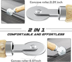 Screen Repair Kit Easy DIY Project 36" x 90" Fiberglass Screen Mesh - Image 3