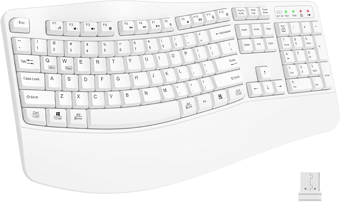 EDJO Ergonomic Wireless Keyboard by EDJO