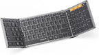 ProtoArc Foldable Bluetooth Keyboard, XK01 Folding Wireless Portable Keyboard by ProtoArc