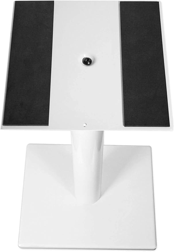 Rockville RS21W 21 inch Steel Bookshelf Speaker Stands, 60 lbs Capacity - Image 4