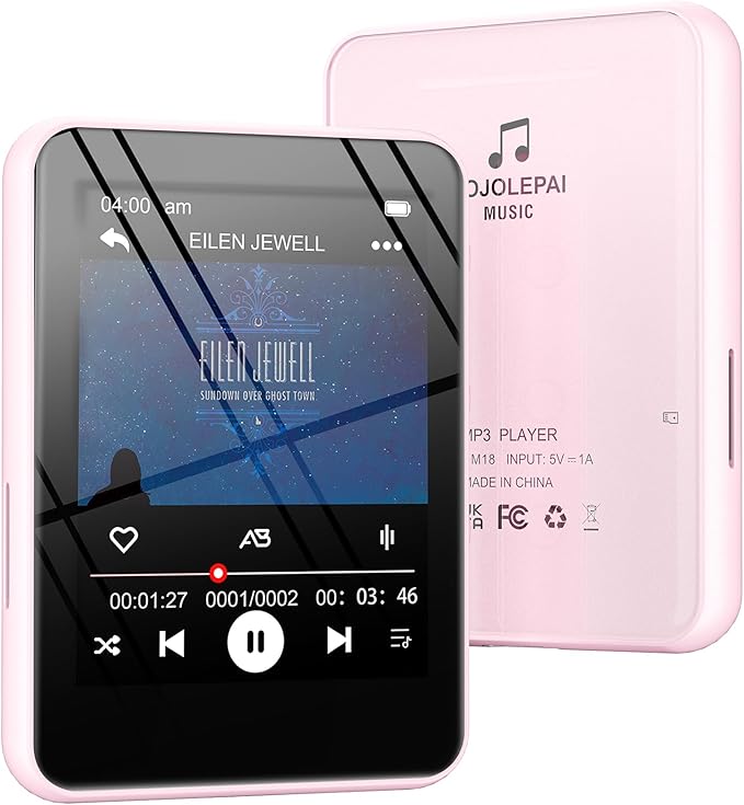 MP3 Music Player with Bluetooth, 32GB Storage, Full Touch Screen, Built-in - Image 8