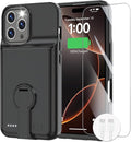 GIN FOXI Battery Case for iPhone 16 Pro, Charging Case by GINFOXI