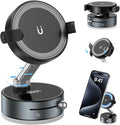 2-in-1 Clip & Vacuum Magnetic Suction Phone Holder, Upgraded 360° Adjustable by XOSimpleisBeauty