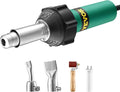 VEVOR Hot Air Plastic Welder, 1600W Hot Air Torch Pistol, 122-1112℉ PVC TPO by VEVOR