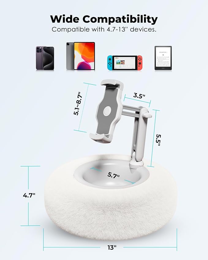 Viozon Tablet Stand Pillow, Compatible - Image 3