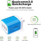 Wall Charger Adapter, USB Cubes, SE 2020, 11 Plus, Samsung GalaxyS24, S21 Ultra - Image 4