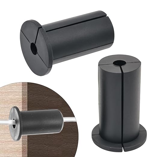 2pc Starlink Cable Grommet 1" Silicone Waterproof Wall Hole Pass Through Split by EASYEAH