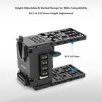 CAMVATE Height-Adjustable Camera Cage Expansion Module-3772 - Image 4