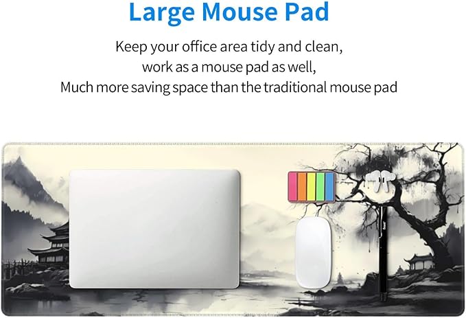 Gaming Mouse Pad Desk Pad, Extended Big Mouse Pad, 31.5x11.8 Inch Long Computer - Image 6