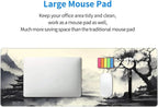 Gaming Mouse Pad Desk Pad, Extended Big Mouse Pad, 31.5x11.8 Inch Long Computer - Image 6
