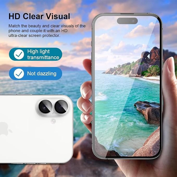 2 pack Full 9H+ Military Grade Glass Screen Protector - Image 4