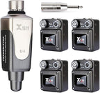 Xvive U4R4 Wireless in-Ear Monitor System 1 Transmitter and 4 Beltpack Receiver by Xvive