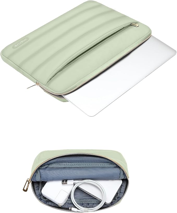 MOSISO 15-15.6 inch Laptop Case, 16 inch Puffy Laptop Sleeve Compatible - Image 3