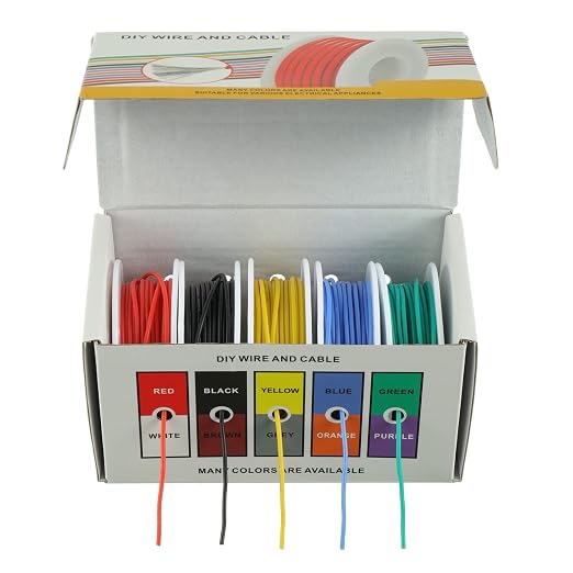 BOJACK 26 AWG Flexible Silicone Wire Electric Wire Hook up Wire Kit 300V Cables - Image 6