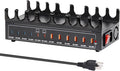 470W Charging Station for Multiple Devices, 12-Port USB C Charging Station by Unknown