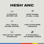 Skullcandy Hesh ANC Over-Ear Noise Cancelling Wireless Headphones - Image 4