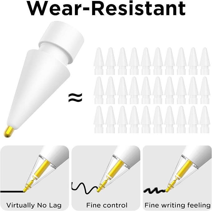 8 Pack Fine Point Replacement Tips Compatible - Image 5