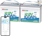 Redodo 12V 100Ah Smart Mini Bluetooth LiFePO4 Battery, Smallest Lithium by PrimeDayRedodoSaveup55