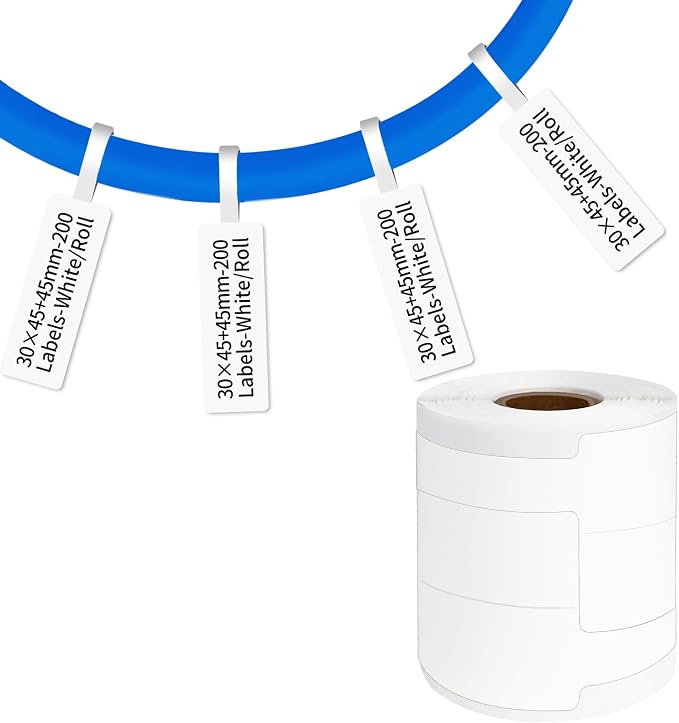 200 Pcs Cable Labels by PUQU
