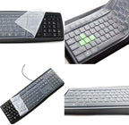 Ultra Thin Desktop PC Silicone Clear Keyboard Cover Skin Protector - Image 8