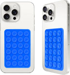 2PCS Silicone Suction Phone Case Mount, Non Slip Suction Cup, Hands-Free Phone by Giumel