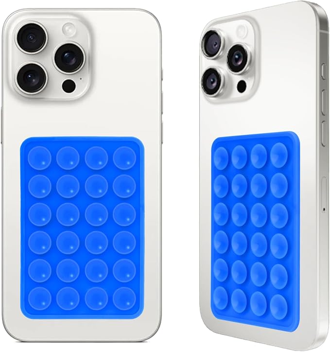 2PCS Silicone Suction Phone Case Mount, Non Slip Suction Cup, Hands-Free Phone by Giumel